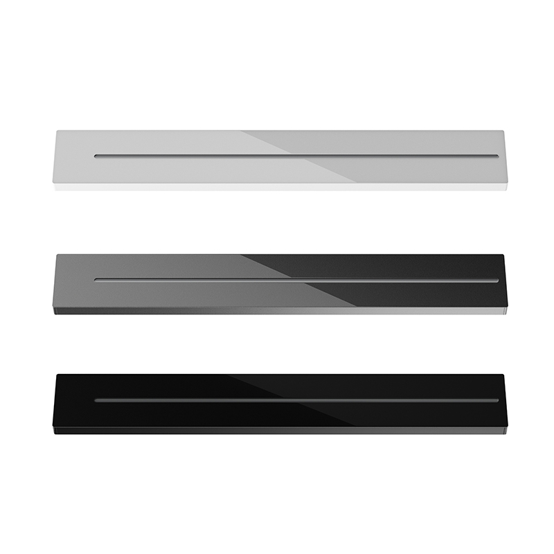 86 acrylic track   surface mounted acrylic panel power track